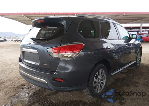 2014 Nissan Pathfinder Sv z USA, uszkodzony, nr VIN 5N1AR2MN5EC622848